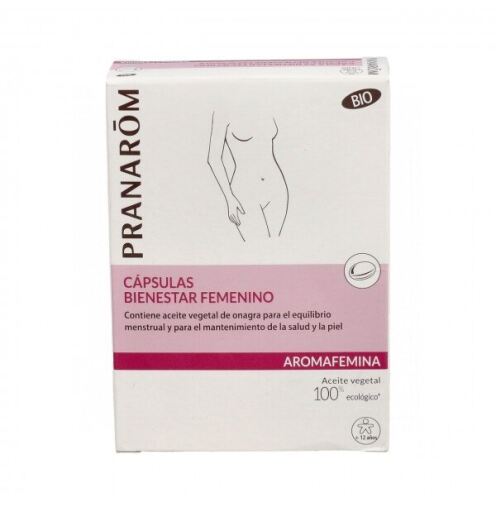 Pranarom Capsules bien-&ecirc;tre f&eacute;minin Aromafemina 30 capsules