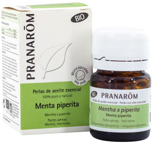Pranarom Menthe poivr&eacute;e Piperita 60 Minicapsules