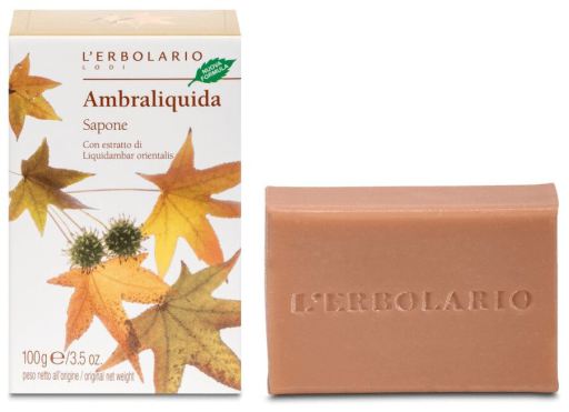 L'Erbolario Savon Parfum&eacute; Ambraliquid 100 gr