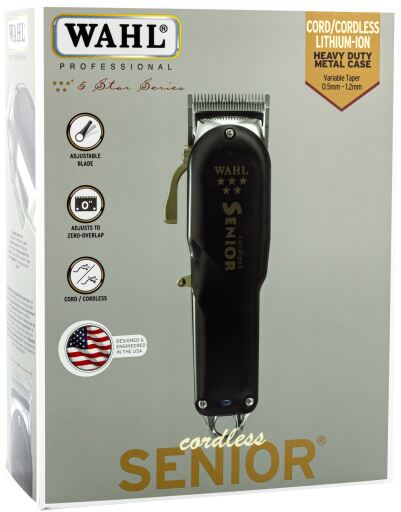 Wahl Machine de d&eacute;coupe sans fil pour seniors