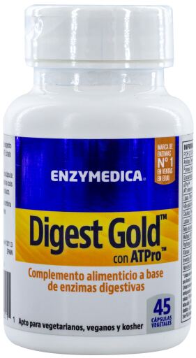 Enzymedica Digest Gold avec Atpro 45 g&eacute;lules v&eacute;g&eacute;tales