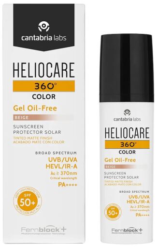 Heliocare Gel Couleur 360 Sans Huile SPF 50+ 50 ml