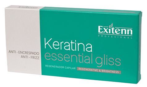 K&eacute;ratine Essentielle Gliss Ampoules 01 Bo&icirc;te de 12 x 7 ml