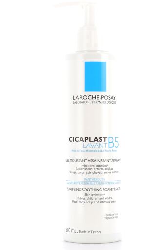 La Roche Posay Gel mousse apaisant Cicaplast Lavant B5 200 ml