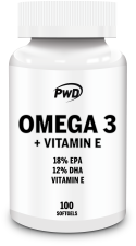 Oméga 3 + Vitamine E 90 perles Oméga 3 + Vitamine E 90 perles