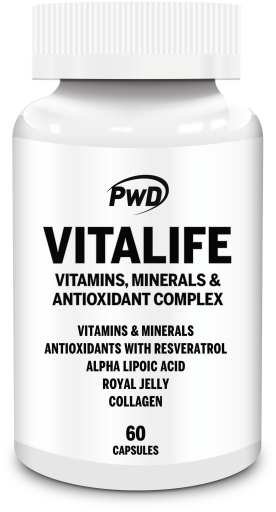 PWD Nutrition Vitalife 60 g&eacute;lules