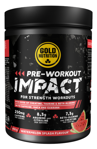 GoldNutrition PreWorkout Impact Past&egrave;que 400 gr