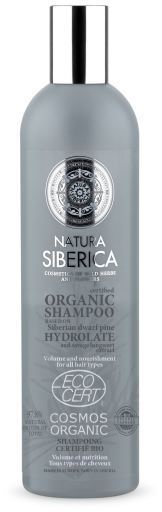 Natura Siberica Shampoing Bio Volume et Nutrition 400 ml