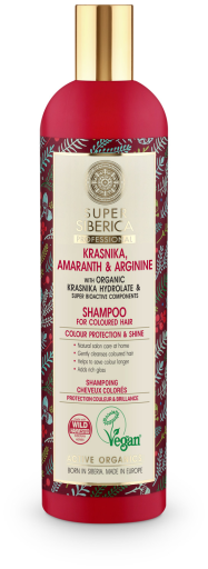 Natura Siberica Super Sib&eacute;rica Shampooing Capillaire pour Cheveux Teints 400 ml