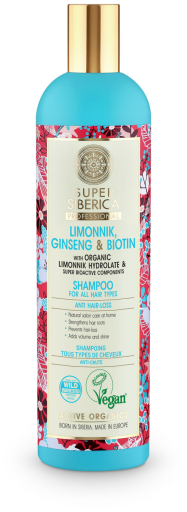 Natura Siberica Shampooing Anti-Chute Super Professionnel 400 ml