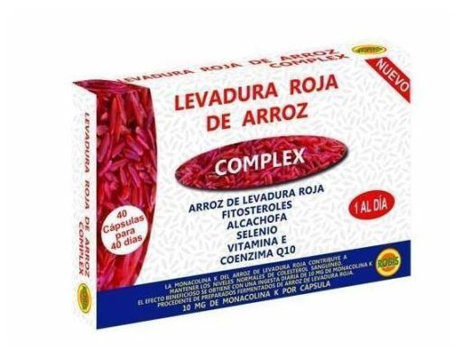 Robis Levure de Riz Rouge 40 g&eacute;lules