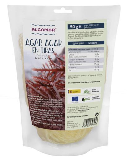 Algamar Bandes d'agar 50gr
