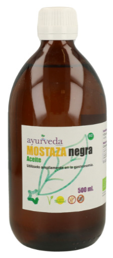 Huile de moutarde noire 500 ml
