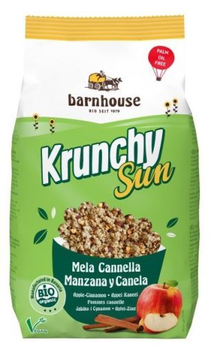 Barnhouse Bio Krunchy Sun Apple Cannelle 375 gr