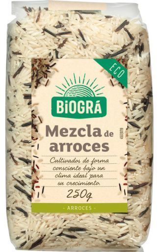 Biogra M&eacute;lange de riz sauvage 250 gr