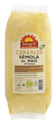 Biogra Semoule de ma&iuml;s (polenta) 500g