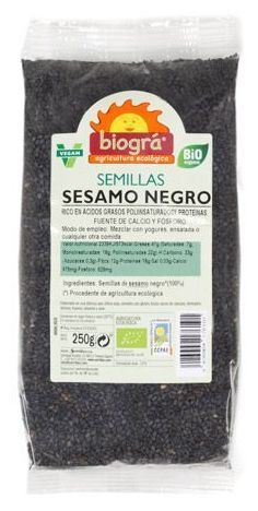 Biogra S&eacute;same noir 250g