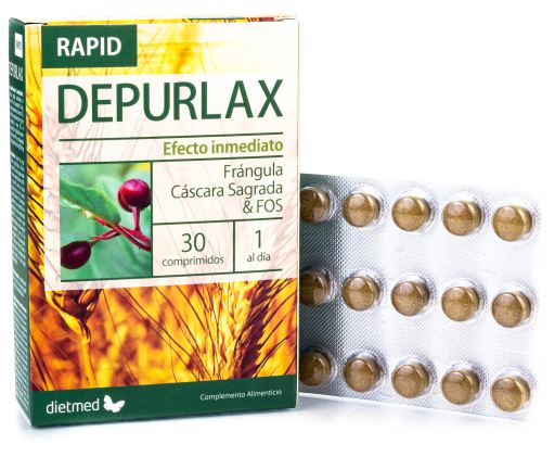 Dietmed Depurlax Rapid 30 comprim&eacute;s