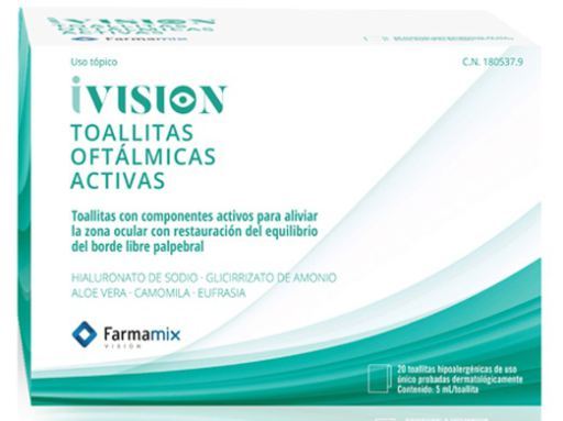 FarmaMix Visi&oacute;n Vision active wipes 20 unit&eacute;s