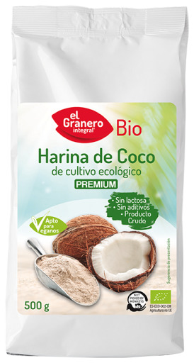 El Granero Integral Farine de Coco Bio 500 gr