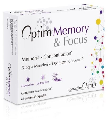 Laboratoire Optim M&eacute;moire et concentration 45 capsules