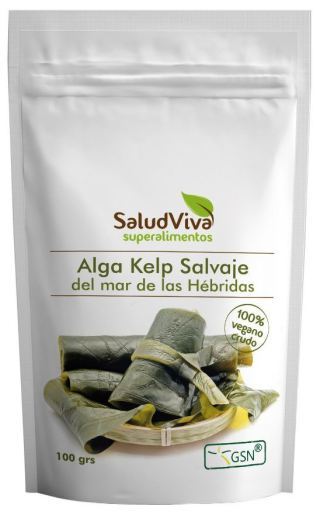 Salud Viva Poudre d'algues Eco Wild Kelp 100 gr