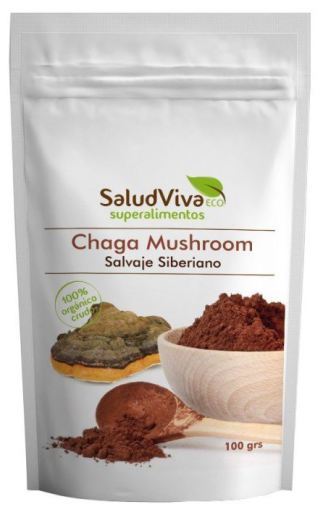 Salud Viva Champignon de Sib&eacute;rie sauvage Chaga 100 gr