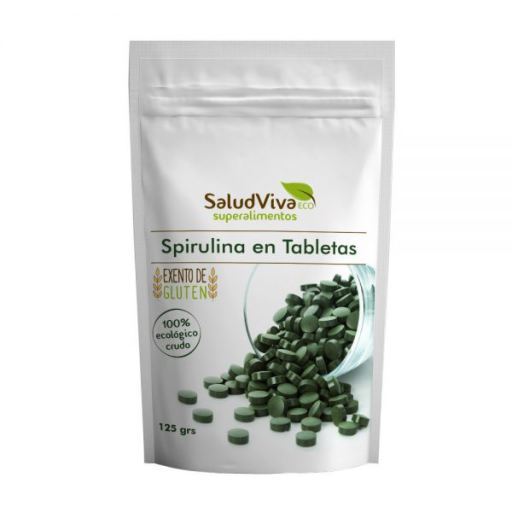Salud Viva Comprim&eacute;s de spiruline 125 gr