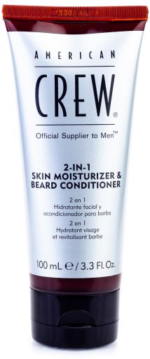 American Crew Hydratant pour la peau et revitalisant pour barbe 2 en 1 100 ml