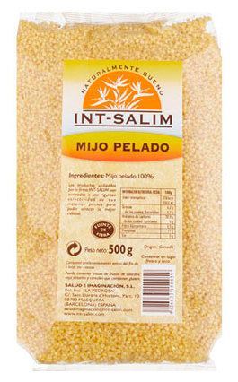 INT-SALIM Millet &agrave; grain pel&eacute; 500 gr