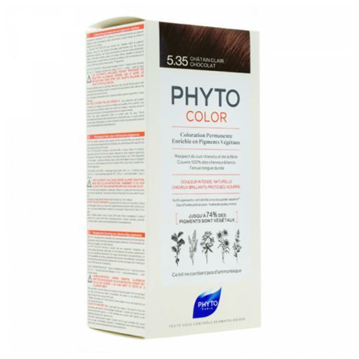 Phyto Phytocolor Coloration Permanente 5.35 Ch&acirc;tain Chocolat Clair