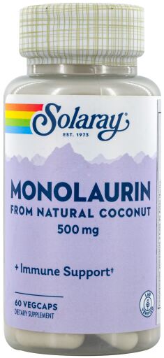 Solaray Monolaurine 500 mg 60 g&eacute;lules