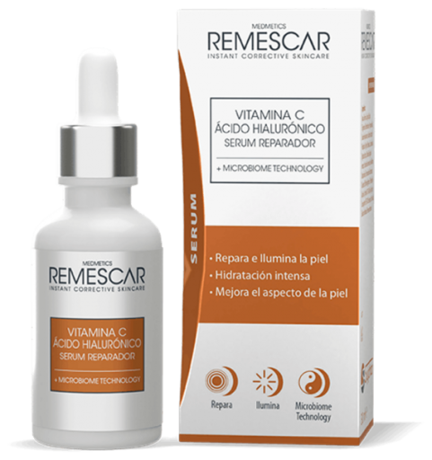 Remescar S&eacute;rum r&eacute;parateur de vitamine C et d'acide hyaluronique 30 ml