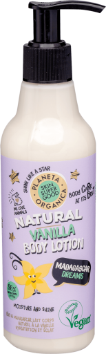 Planeta Org&aacute;nica Lait Corps Vanille R&ecirc;ve de Madagascar 250 ml