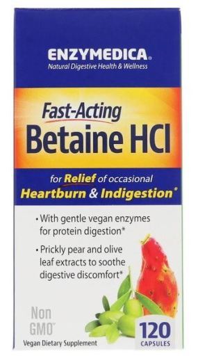 B&eacute;ta&iuml;ne HCL 120 capsules