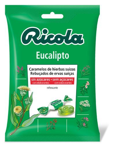 Ricola Sachet sans sucre Eucalyptus 70 gr