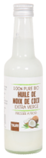 Yari Huile de coco extra pure et biologique 250 ml