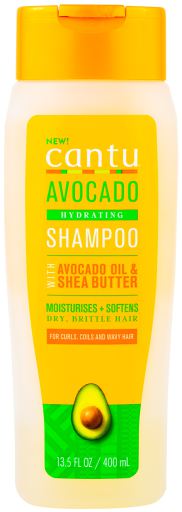 Cantu Shampoing hydratant &agrave; l'avocat 400 ml