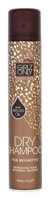 Girlz Only Shampoing sec pour brunes &agrave; l'huile d'argan 200 ml