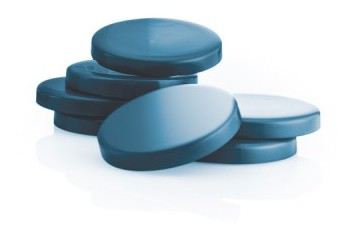 Disques de Cire Traditionnelle Bleu 1 kg