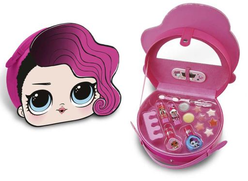 Cartoons LOL surprise 6 lipgloss+Fard &agrave; paupi&egrave;res+rouge &agrave; l&egrave;vres+ongle+pinceaux+1 s&eacute;parateur