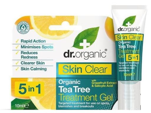 Dr. Organic Skin Clear Gel Traitement 5 en 1 10 ml