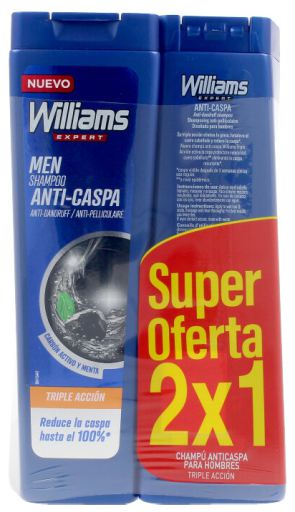 Shampoing Antipelliculaire Charcoal X3 Action 2 pi&egrave;ces