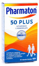 Vitamines et min&eacute;raux 50 Plus 30 capsules