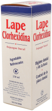 Bain de bouche &agrave; la chlorhexidine Lape 250 ml