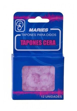 Marilou Bio Bouchons d'oreilles en cire 12 unit&eacute;s