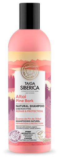 Natura Siberica Shampoing r&eacute;parateur et protecteur d'&eacute;corce de pin de l'Alta&iuml; Ta&iuml;ga 270 ml
