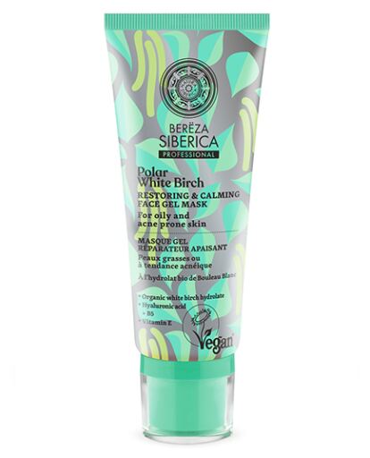Natura Siberica Masque Gel R&eacute;parateur et Apaisant 100 ml
