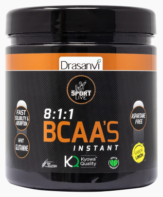 Bcaas et Glutamine Sport Live 275 gr