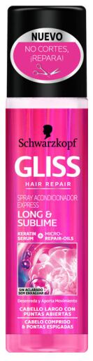 Schwarzkopf Gliss Apr&egrave;s-Shampooing Express Long & Sublime 200 ml